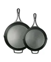 Lodge Cast Iron Blacklock Triple Seasoned 14" Skillet Cookware Set