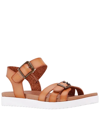Nina Toddler Girls Lacey Season Fastening Strap Sandals