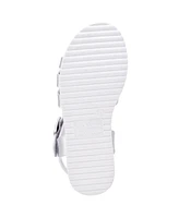Nina Little Girls Lacey Season Fastening Strap Sandals