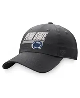 Men's Top of the World Charcoal Penn State Nittany Lions Slice Adjustable Hat