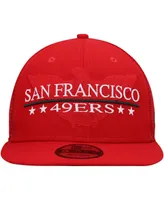 Men's New Era Scarlet San Francisco 49Ers Totem 9Fifty Snapback Hat