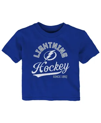 Infant Boys and Girls Blue Tampa Bay Lightning Take The Lead T-shirt