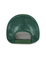 Big Boys '47 Brand Green Green Bay Packers Levee Mvp Trucker Adjustable Hat