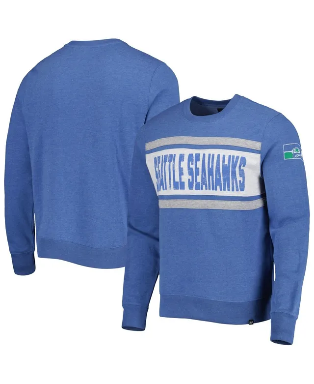 '47 Royal Seattle Seahawks Interstate Throwback Sweatshirt