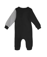 Infant Boys and Girls Black, Gray San Francisco Giants Halftime Sleeper