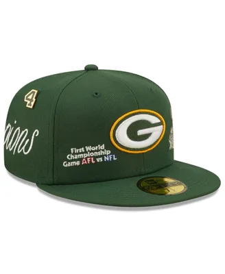 Men's New Era Green Bay Packers Historic Champs 59FIFTY Fitted Hat