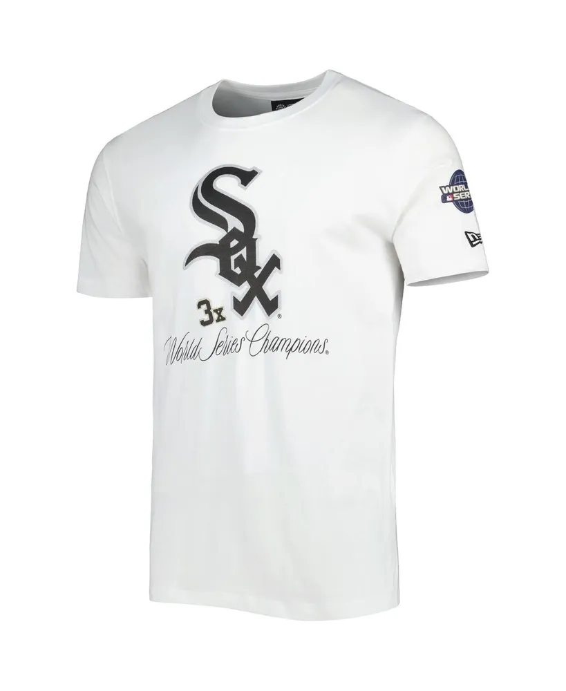 Men's New Era White Chicago Sox Historical Championship T-shirt