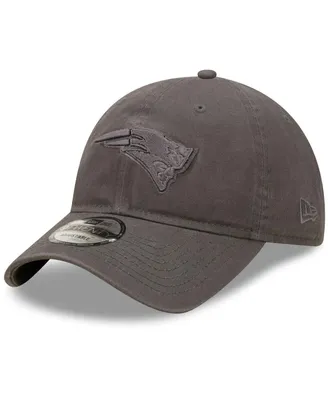Men's New Era Graphite New England Patriots Core Classic 2.0 Tonal 9TWENTY Adjustable Hat