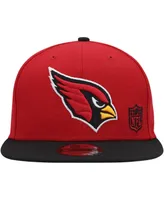 Men's New Era Cardinal, Black Arizona Cardinals Flawless 9FIFTY Snapback Hat