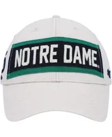 Men's '47 Brand Cream Notre Dame Fighting Irish Crossroad Mvp Adjustable Hat