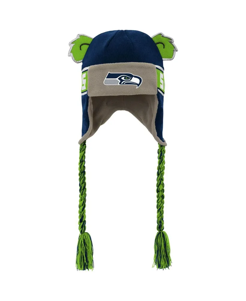 Seattle Seahawks On Field Navy Beanie Hat