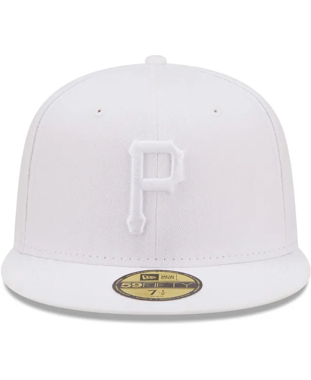 Men's New Era White Pittsburgh Pirates Neon Eye 59FIFTY Fitted Hat