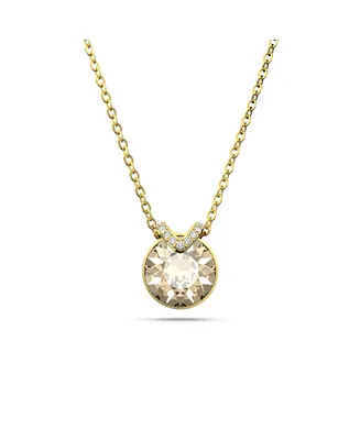 Swarovski Crystal Round Cut Bella V Pendant Necklace
