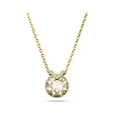 Swarovski Crystal Round Cut Bella V Pendant Necklace