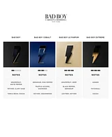 Carolina Herrera Mens Bad Boy Eau De Toilette Fragrance Collection