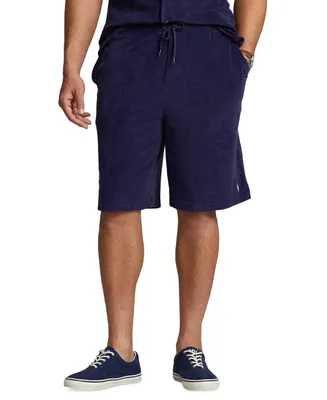 Polo Ralph Lauren Men's Big & Tall Terry Drawstring Shorts