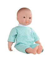 Kaplan Early Learning Soft Body 16" Doll with Blanket - Mint Green Outfit