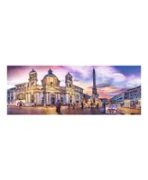 Trefl Red 500 Piece Panorama Puzzle- Piazza Navona, Rome