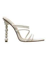 H Halston Women's Sculpted-Heeled Sandals