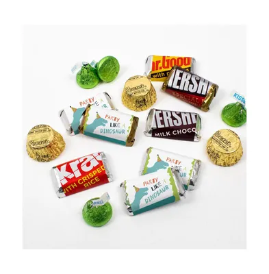 pcs Dinosaur Kid's Birthday Candy Party Favors Hershey's Chocolate Kit ( lb, Approx. Pcs) - By Just Candy