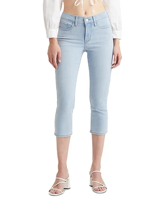 Levi's 311 Shaping Skinny Mid Rise Capri Jeans