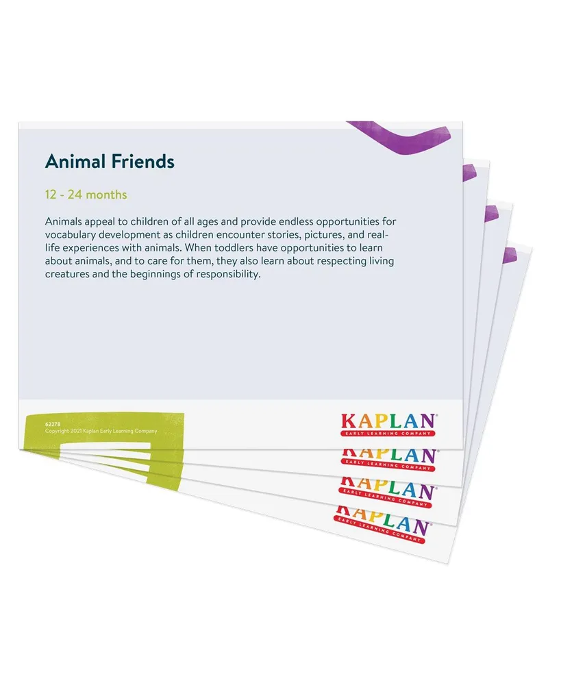 Kaplan Early Learning Animal Friends Learning Kit - Bilingual
