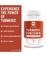 Nutriumph Turmeric Curcumin w/ Bioperine for better absorption