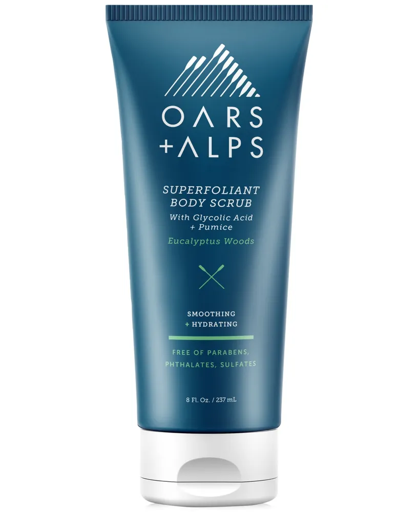 Oars + Alps Superfoliant Body Scrub, 8 oz.