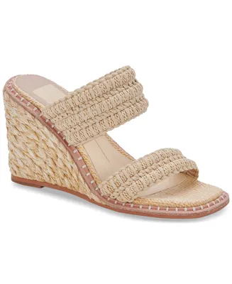 Dolce Vita Women's Abigal Woven Espadrille Platform Wedge Sandals