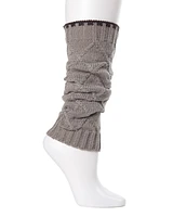 MeMoi Girls Criss-Cross Knit Legwarmers