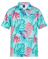 Hurley Men's H2O-dri Ace Fiesta Mesh Short Sleeve Polo Shirt