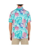 Hurley Men's H2O-dri Ace Fiesta Mesh Short Sleeve Polo Shirt