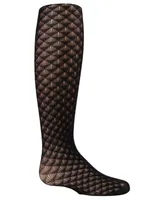 MeMoi Girls Art Deco Net Tights