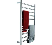 Pursonic TW350 Plug in Towel Warmer (10 Bars), Polished Steel