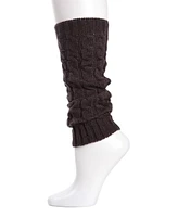 MeMoi Girls Chaotic Cable Legwarmers