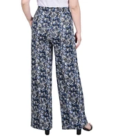 Ny Collection Petite Wide Leg Pull On Pants
