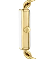 kate spade new york Women's Rosedale Three Hand Quartz Gold-Tone Stainless Steel Watch 32mm