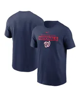 Men's Nike Navy Washington Nationals Team T-shirt