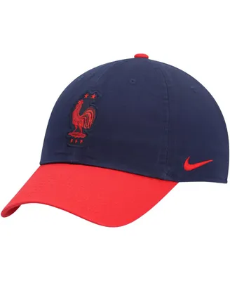 Men's Nike Navy, Red France National Team Campus Adjustable Hat