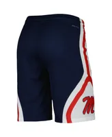 Men's Nike Navy Ole Miss Rebels Replica Performance Basketball Shorts