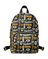 Youth Girls Foco Black Green Bay Packers Repeat Brooklyn Mini Backpack