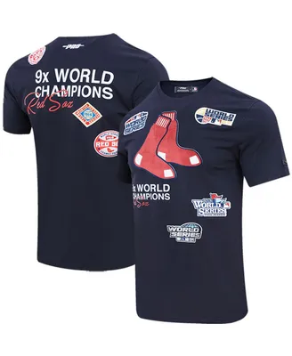 Men's Pro Standard Navy Boston Red Sox Championship T-shirt