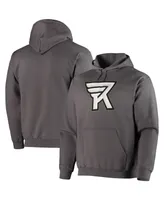 Men's Charcoal Rochester Knighthawks Solid Pullover Hoodie