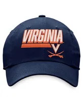 Men's Top of the World Navy Virginia Cavaliers Slice Adjustable Hat