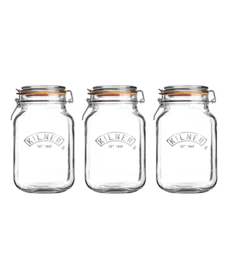 Kilner Square Clip Top Jar oz