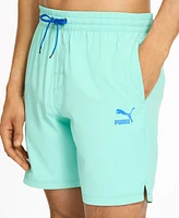 Puma Men's Archive 7" Swim Trunks