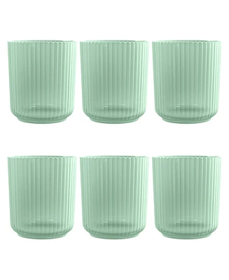 TarHong Polypropylene Mesa Double Old Fashion Set of 6