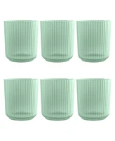 TarHong Polypropylene Mesa Double Old Fashion Set of 6
