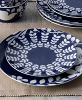 Noritake Bluefjord Set of 4 Salad Plates