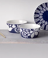 Noritake Bluefjord Set of 4 Cereal Bowls